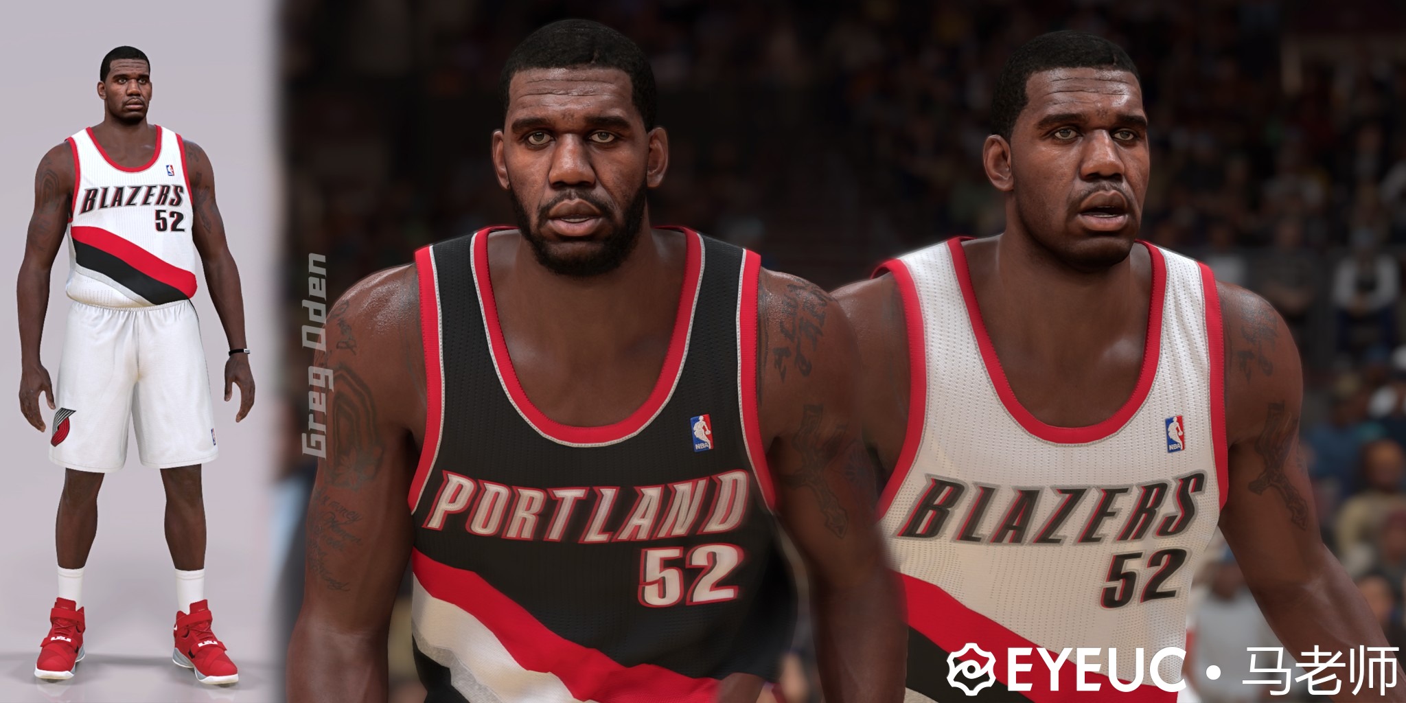 2-2.jpg_【AIX】-NBA2K26面补帖：约什史密斯/钱德勒/诺维斯基/梅奥/基德/奥尼尔/哈登/罗斯/莺歌（英格拉姆）/伊巴卡/威斯布鲁克/杜兰特/詹姆斯/韦德/加内特/隆多/ 皮尔斯/帕金斯/雷阿伦/16造型德怀特-霍华德/尼尔森/考特尼-李/特科格鲁/刘易斯- EYEUC社区, image size:2048x1024