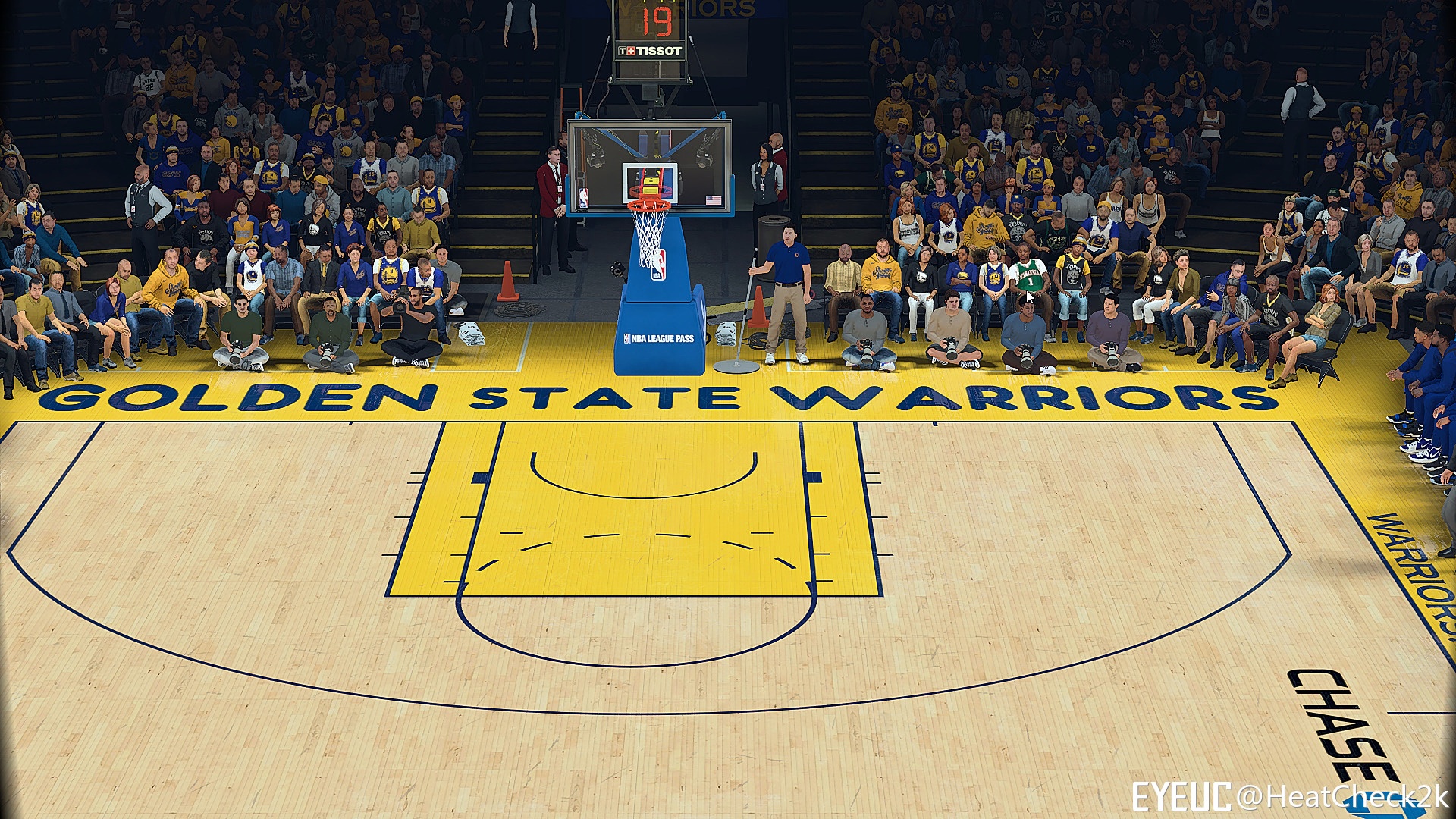 2019-2020 golden state warriors court(newgswcourt)_nba2k19球场