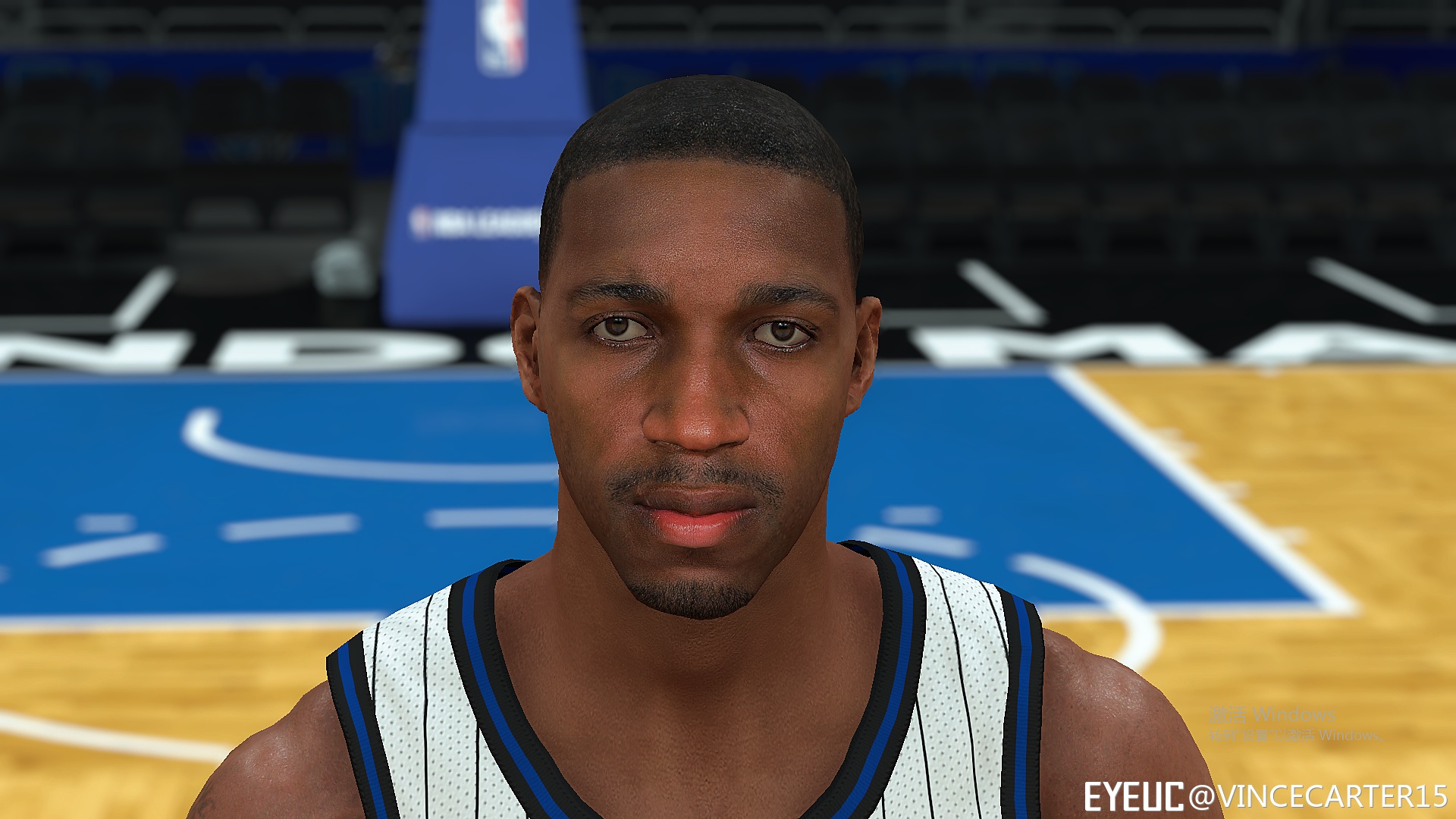 【vcheart15】魔术麦迪(1.0)_nba2k19面补&身形 - eye资源中心