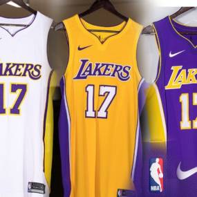 NBA 2K22 Los Angeles Lakers Classic Jersey for 2022-2023 Season by Kyu