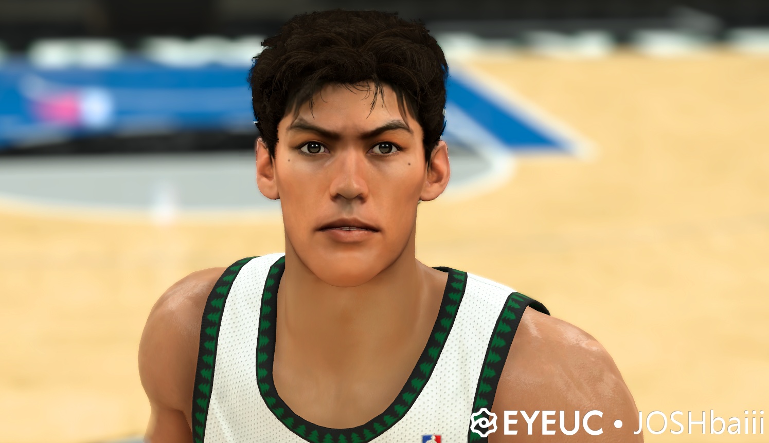 灌篮高手牧绅一(v1.0)_NBA2K23面补&身形- EYE资源中心